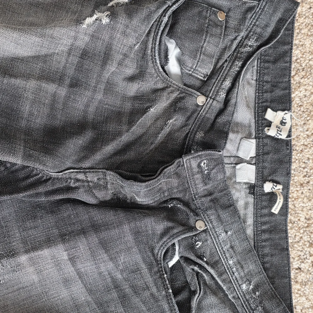 Men's Distressed JUICY COUTURE 31" Black Jeans - Picture 7 of 8